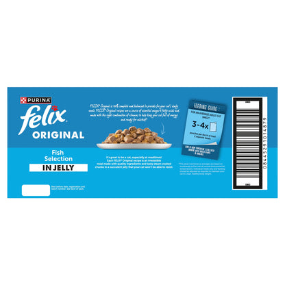 FELIX Original Fish Selection in Jelly Wet Cat Food 40x85g — image 5
