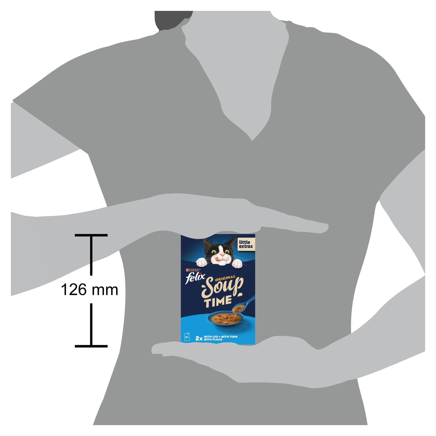 Felix Soup Original Wet Cat Food - Fish Selection 6x48g — image 4