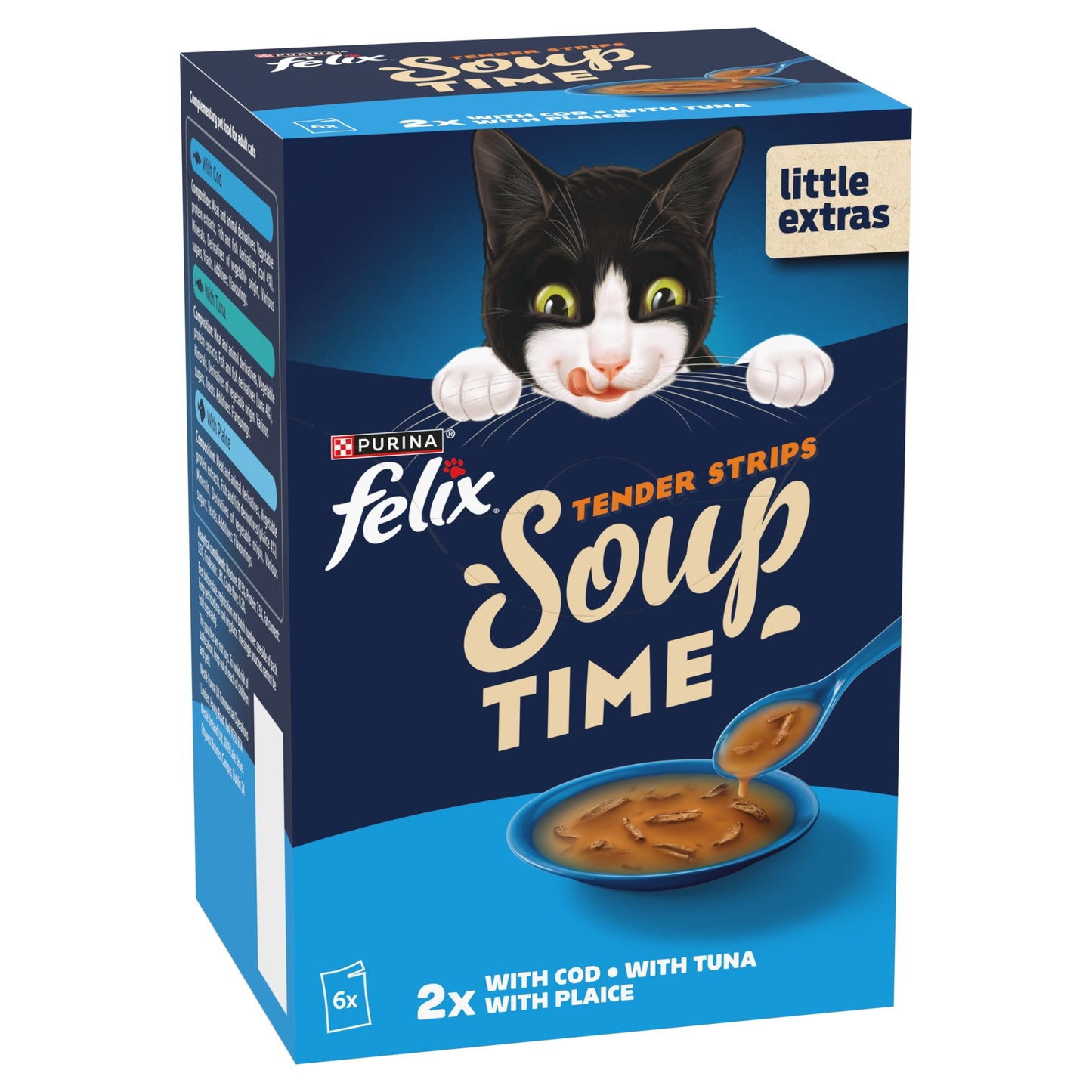 FELIX Soup Tender Strips Fish Selection Wet Cat Food 6x48g — image 5