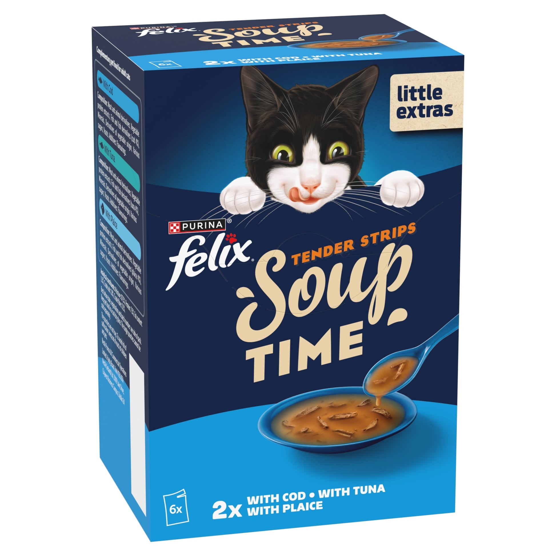 FELIX Soup Tender Strips Fish Selection Wet Cat Food 6x48g — image 5