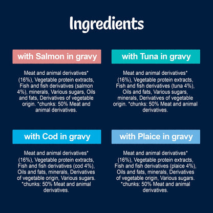 FELIX Tasty Shreds Fish Selection in Gravy Wet Cat Food 12x80g — image 6