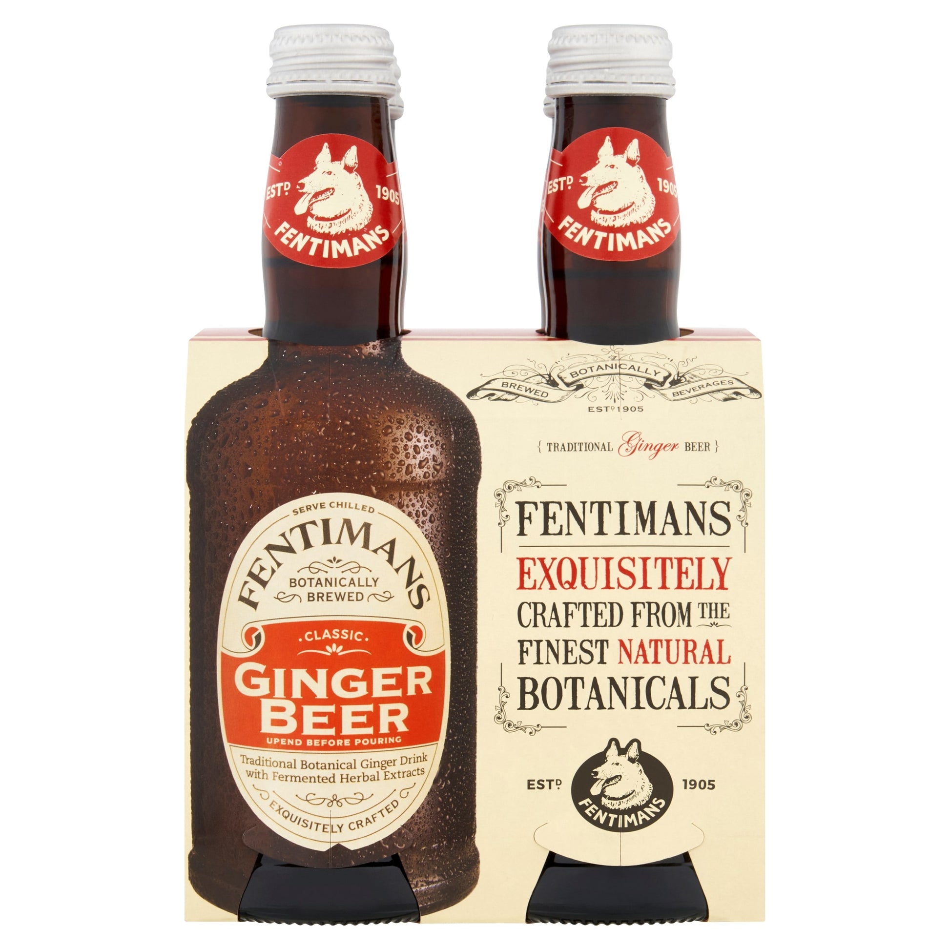 Fentimans Ginger Beer 4 X 275Ml — image 1