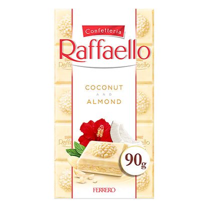 Ferrero Raffaello White Chocolate Bar 90g — image 1