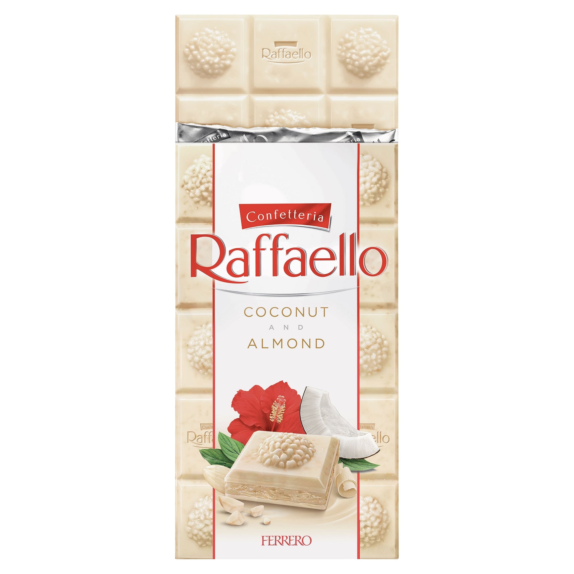 Ferrero Raffaello White Chocolate Bar 90g — image 2