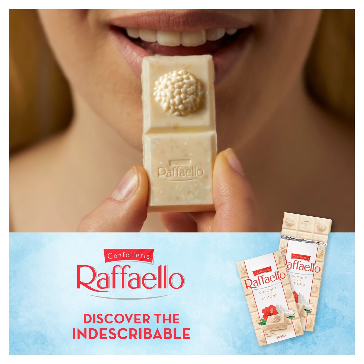 Ferrero Raffaello White Chocolate Bar 90g — image 3