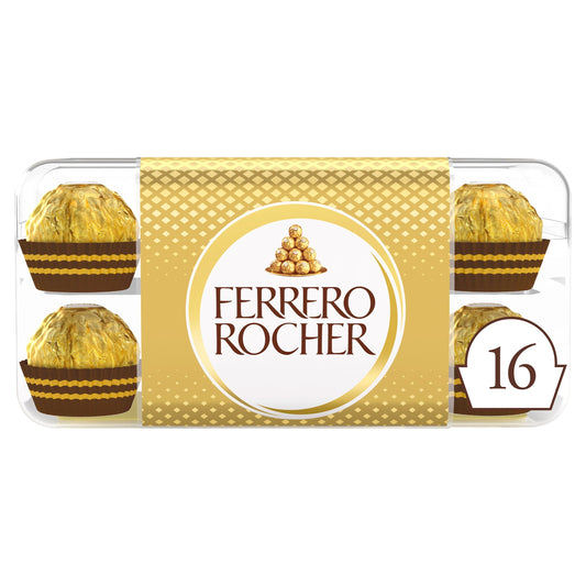 Ferrero Rocher Chocolate Pralines Gift Box 16 Pieces 200g — image 1