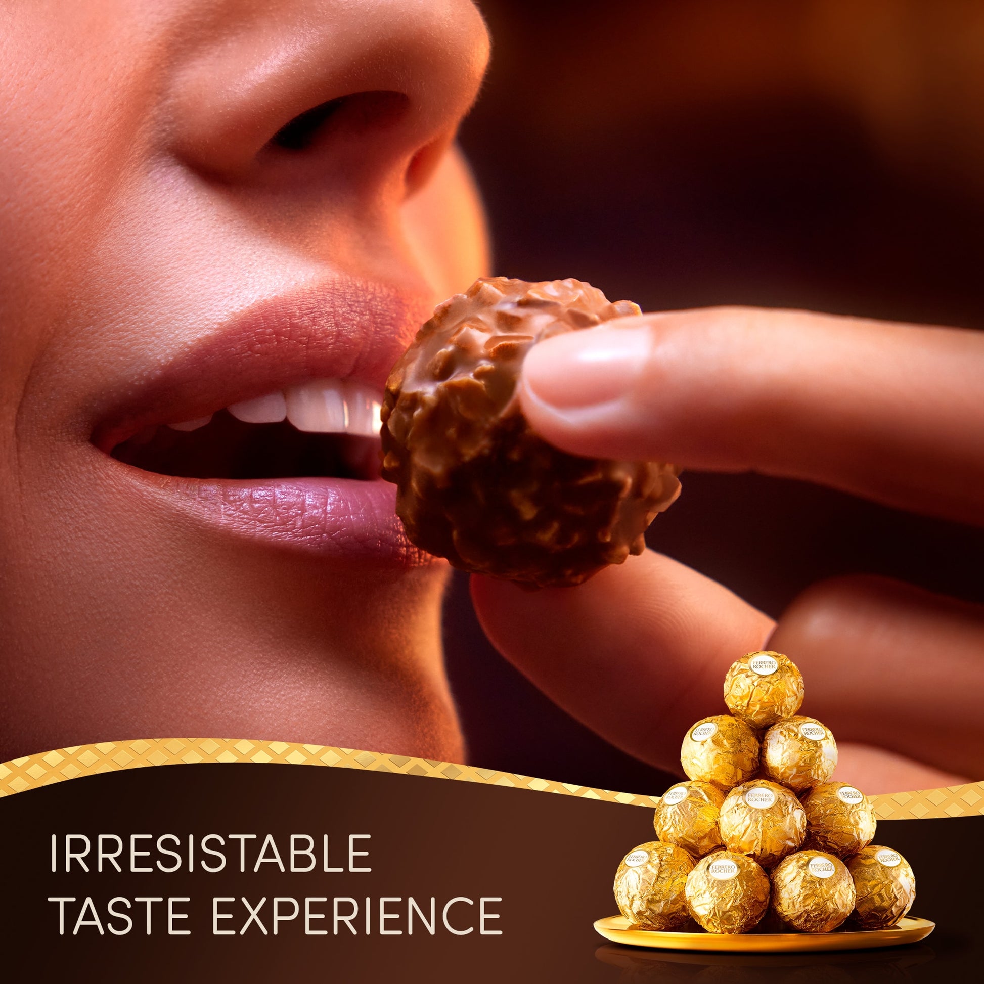 Ferrero Rocher Chocolate Pralines Gift Box 16 Pieces 200g — image 3