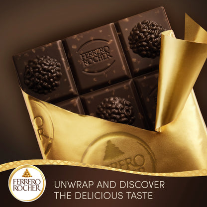 Ferrero Rocher Hazelnut & 70% Dark Chocolate Bar 90g — image 3