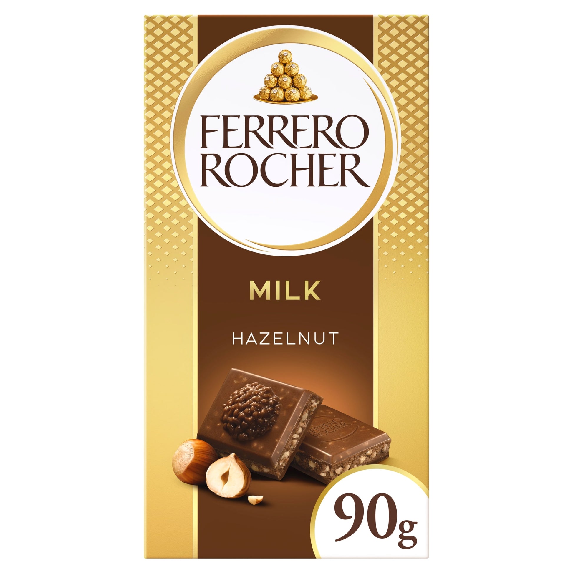 Ferrero Rocher Original Milk Chocolate Bar 90G — image 1