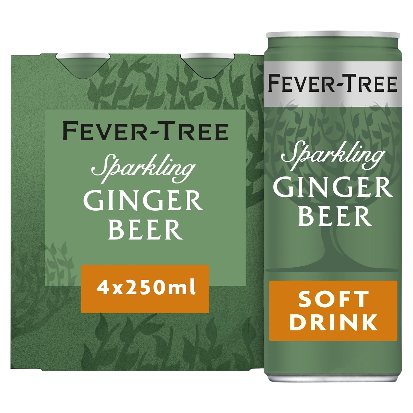 Fever-Tree Ginger Beer Cans 4x250ml — image 1