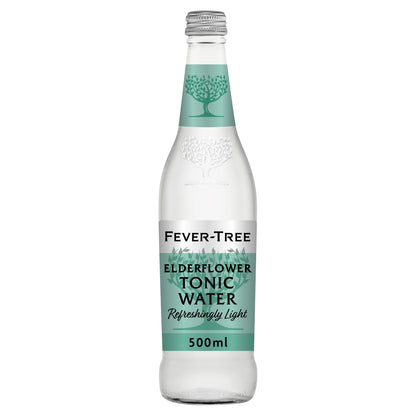 Fever-Tree Light Elderflower Tonic Water Bottle 500ml — image 1
