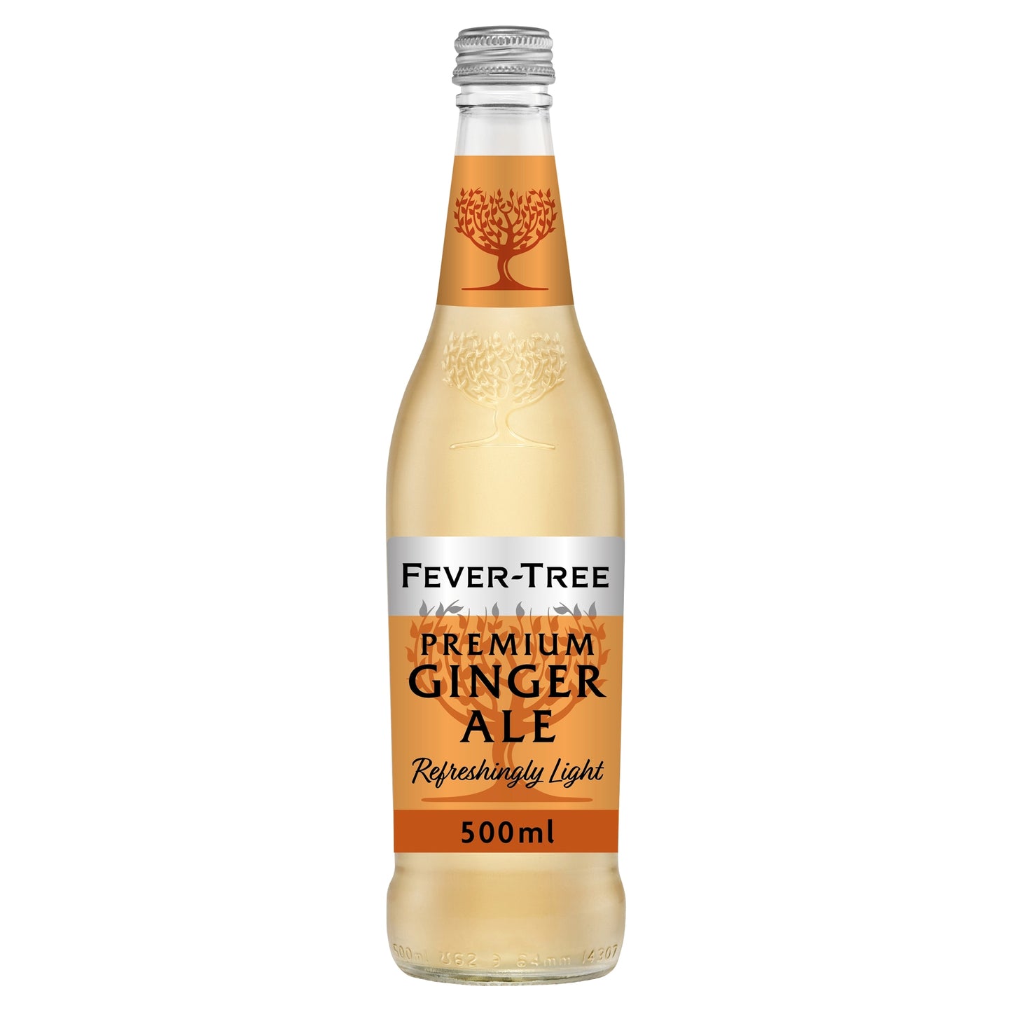 Fever-Tree Light Ginger Ale Bottle 500ml — image 1