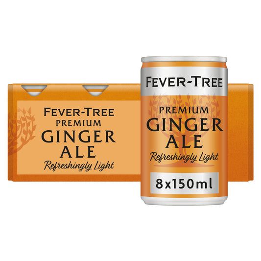 Fever-Tree Light Ginger Ale Cans 8X150ml — image 1