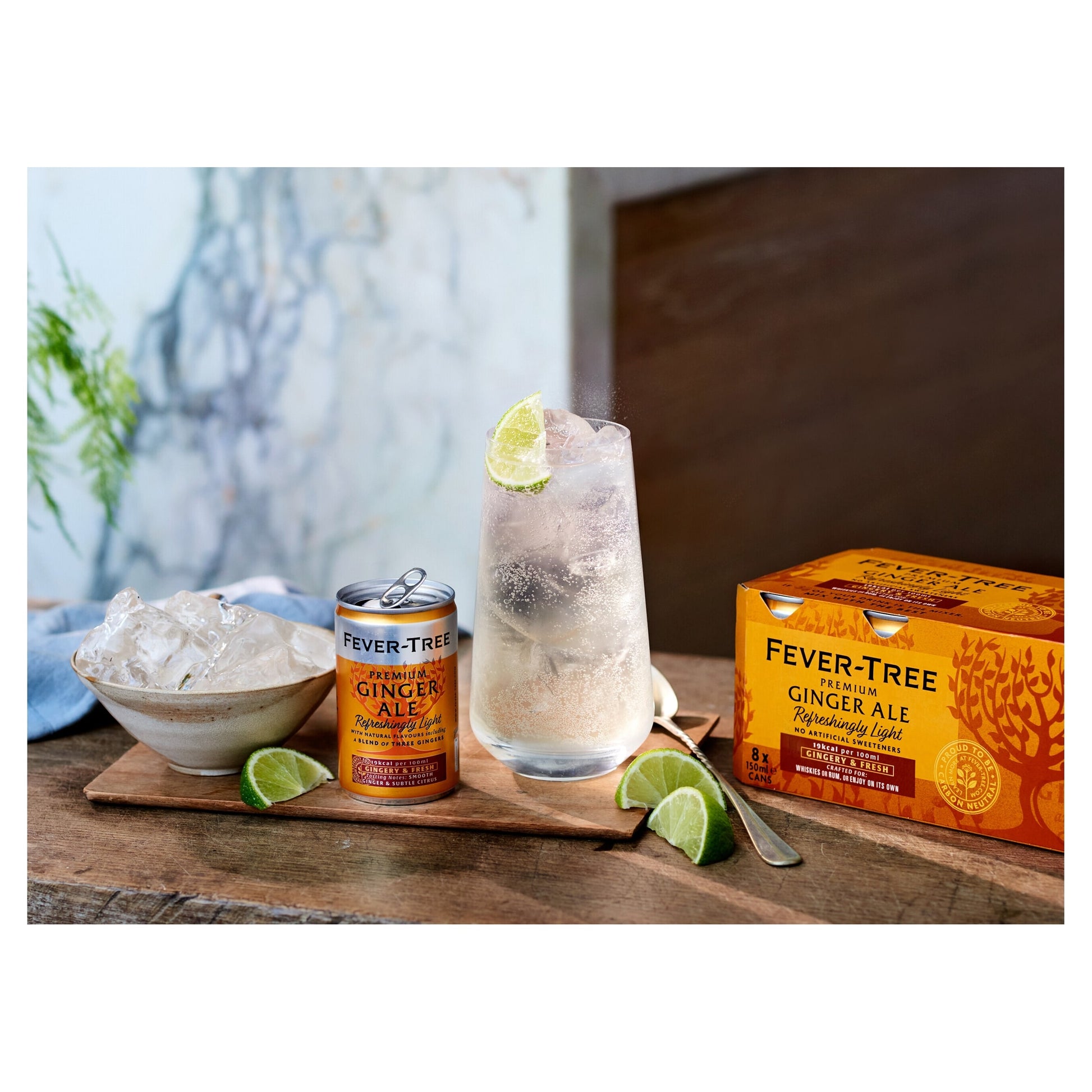 Fever-Tree Light Ginger Ale Cans 8X150ml — image 2
