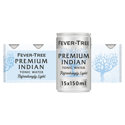 Fever-Tree Light Indian Tonic Water Cans 15x150ml — image 1
