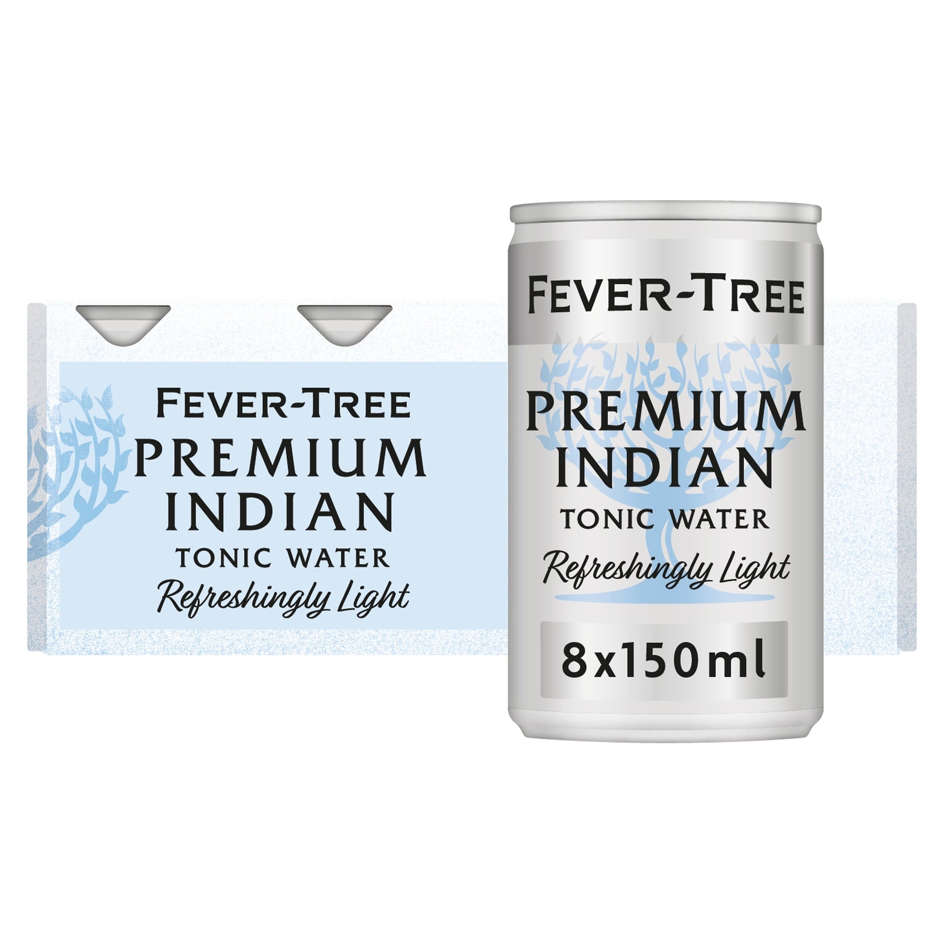 Fever-Tree Light Indian Tonic Water Cans 8x150ml — image 1