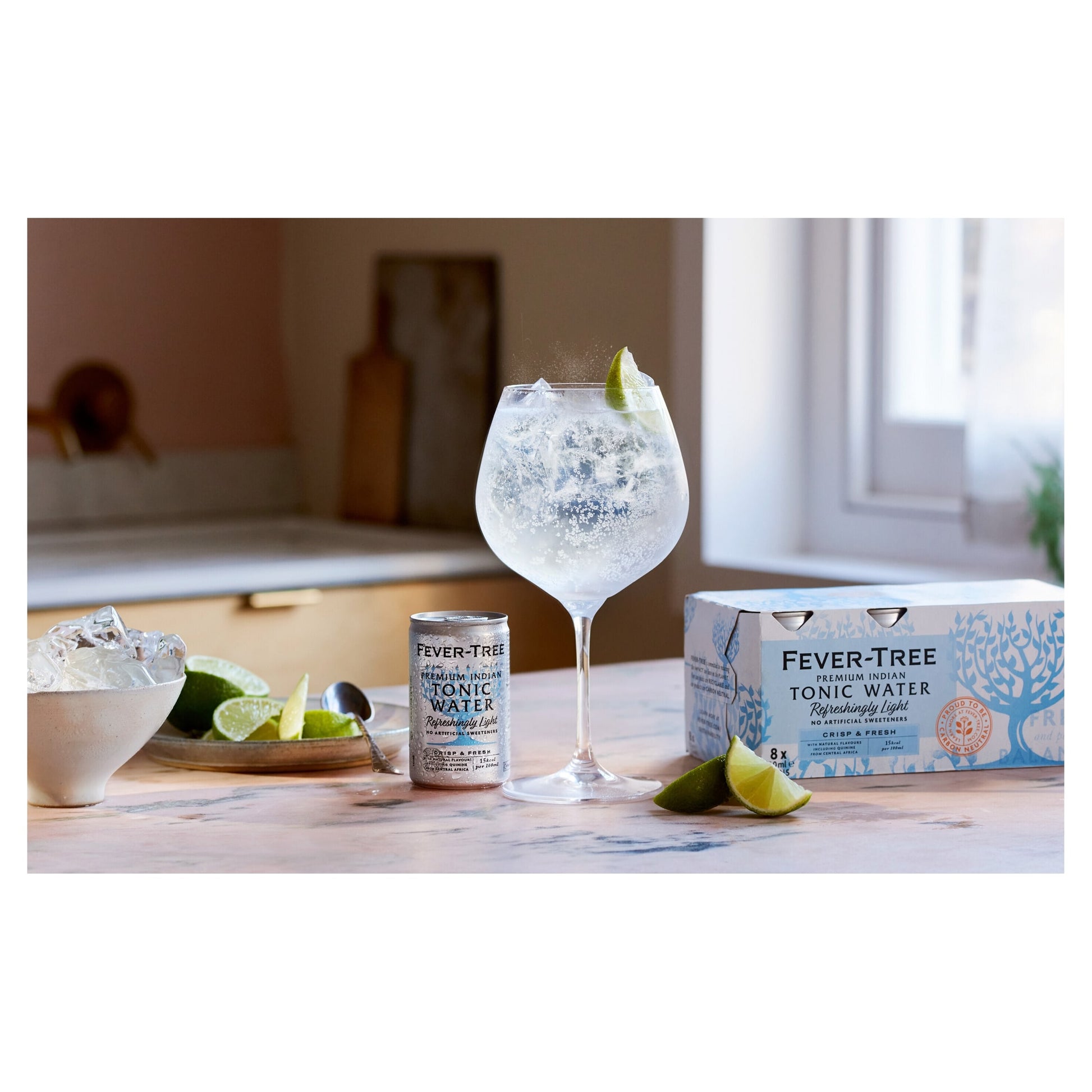 Fever-Tree Light Indian Tonic Water Cans 8x150ml — image 2