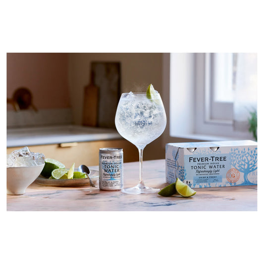 Fever-Tree Light Indian Tonic Water Cans 8x150ml — image 2
