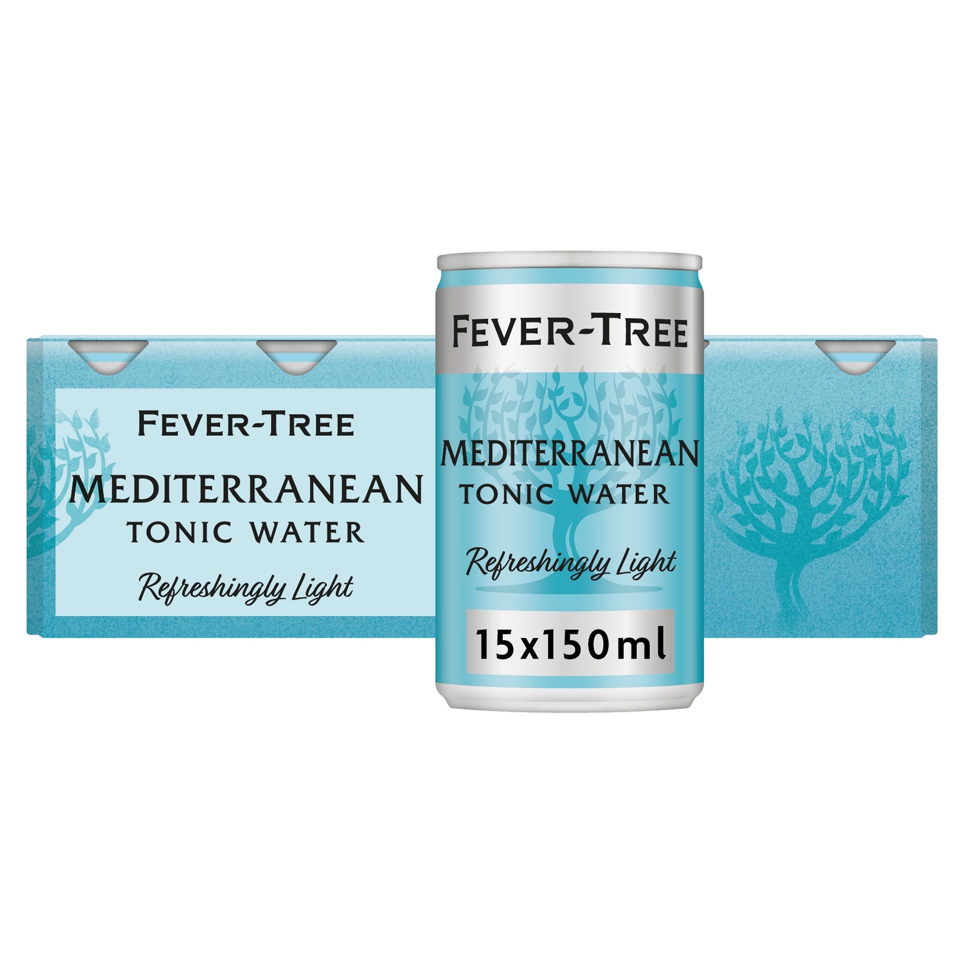 Fever Tree Light Mediterranean Tonic Water 15X150ml — image 1