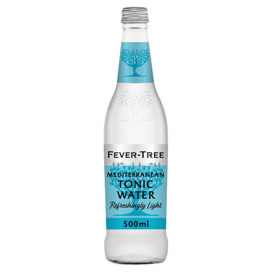 Fever-Tree Light Mediterranean Tonic Water Bottle 500ml — image 1