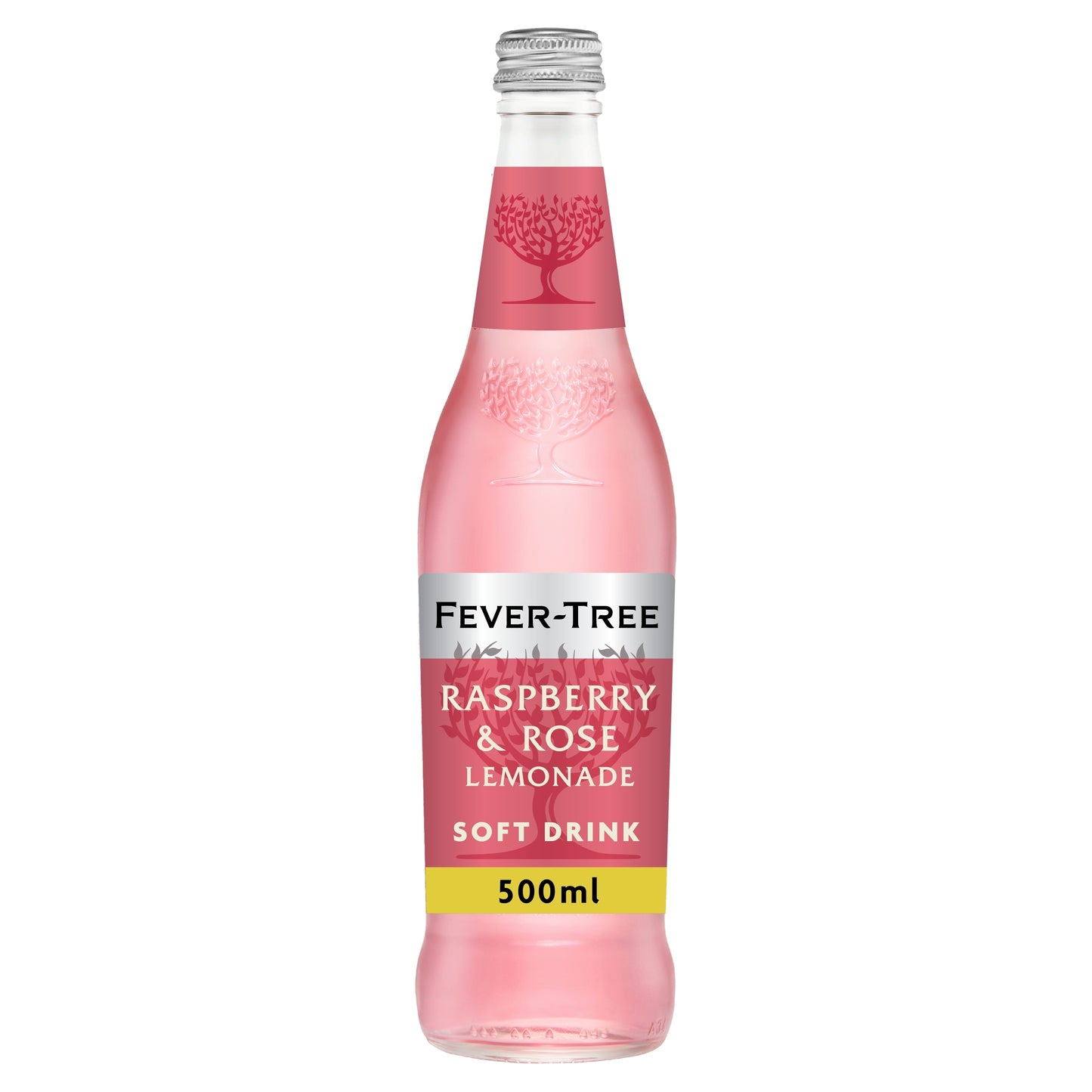 Fever-Tree Light Raspberry & Rose Lemonade Bottle 500ml — image 1
