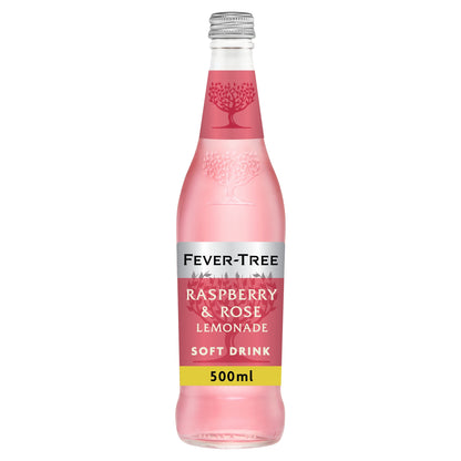 Fever-Tree Light Raspberry & Rose Lemonade Bottle 500ml — image 1