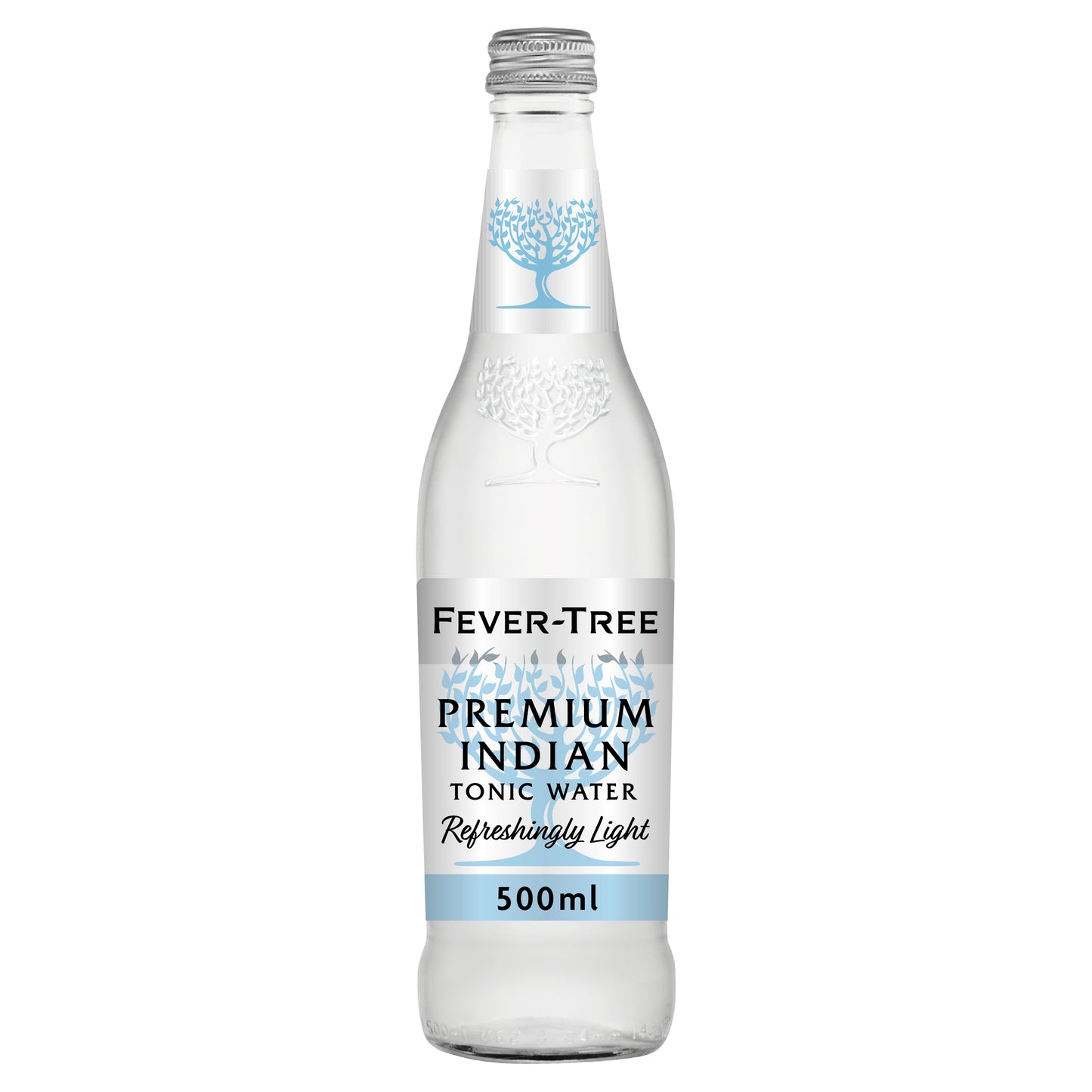 Fever-Tree Refreshingly Light Indian Tonic Water Bottle 500ml — image 1