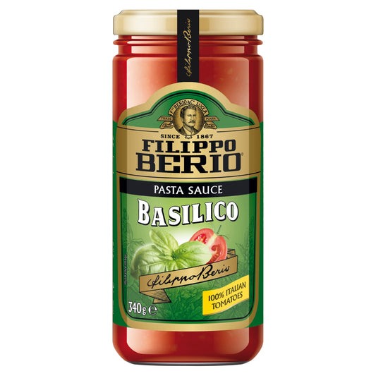 Filippo Berio Basilico Pasta Sauce 340G — image 1