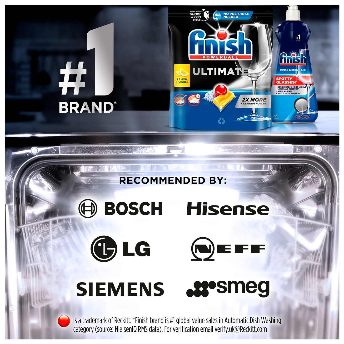 Finish Ultimate All In One 21 Dishwasher Tablets Lemon 270.9g — image 4