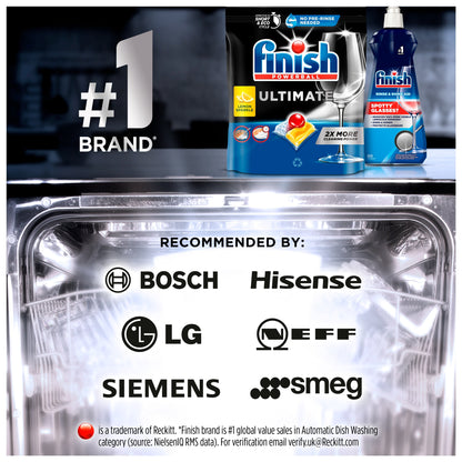 Finish Ultimate All In One 21 Dishwasher Tablets Lemon 270.9g — image 4