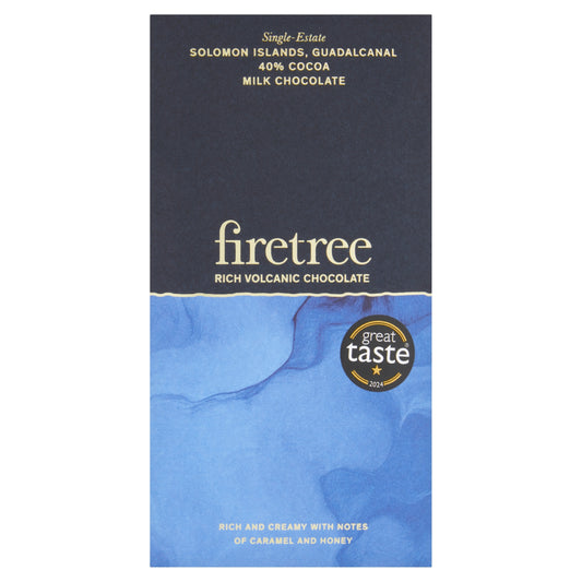 Firetree 40% cocoa Milk Chocolate 70g — image 1