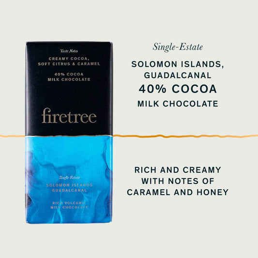 Firetree 40% Cocoa Milk Chocolate 70g 70g pack shot