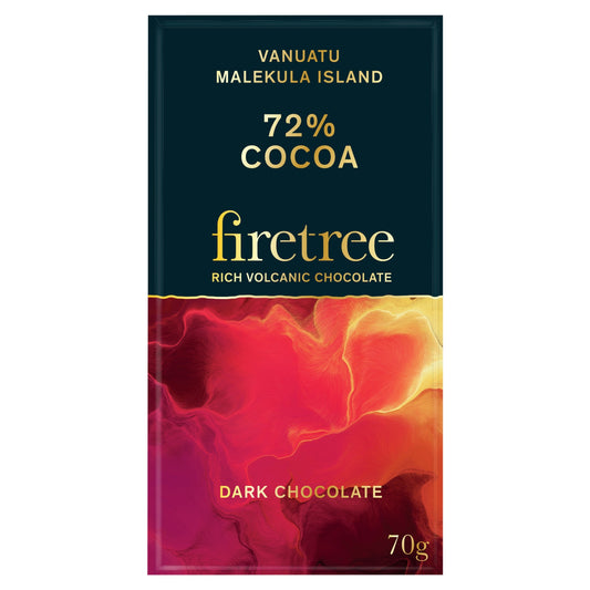 Firetree 72% Cocoa Dark Chocolate 70g — image 1