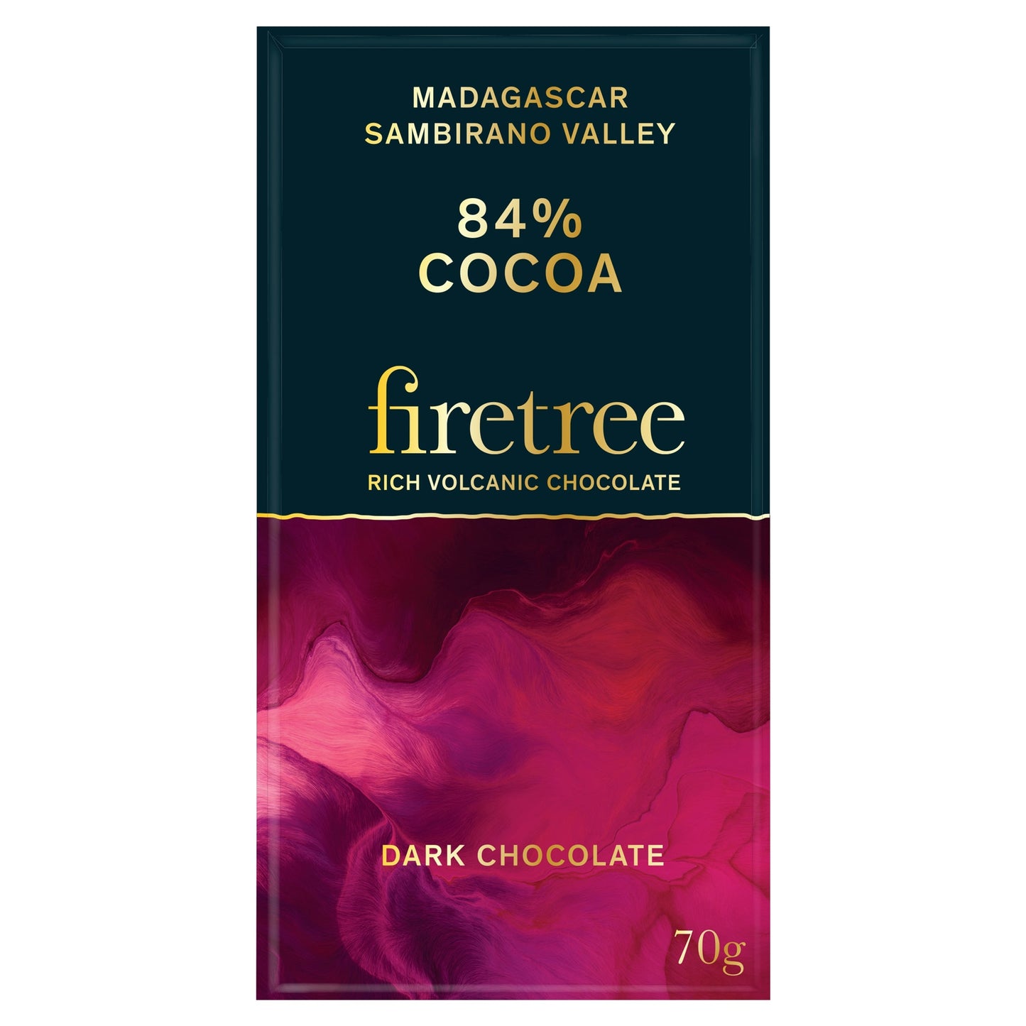 Firetree 84% Cocoa Dark Chocolate 70g — image 1