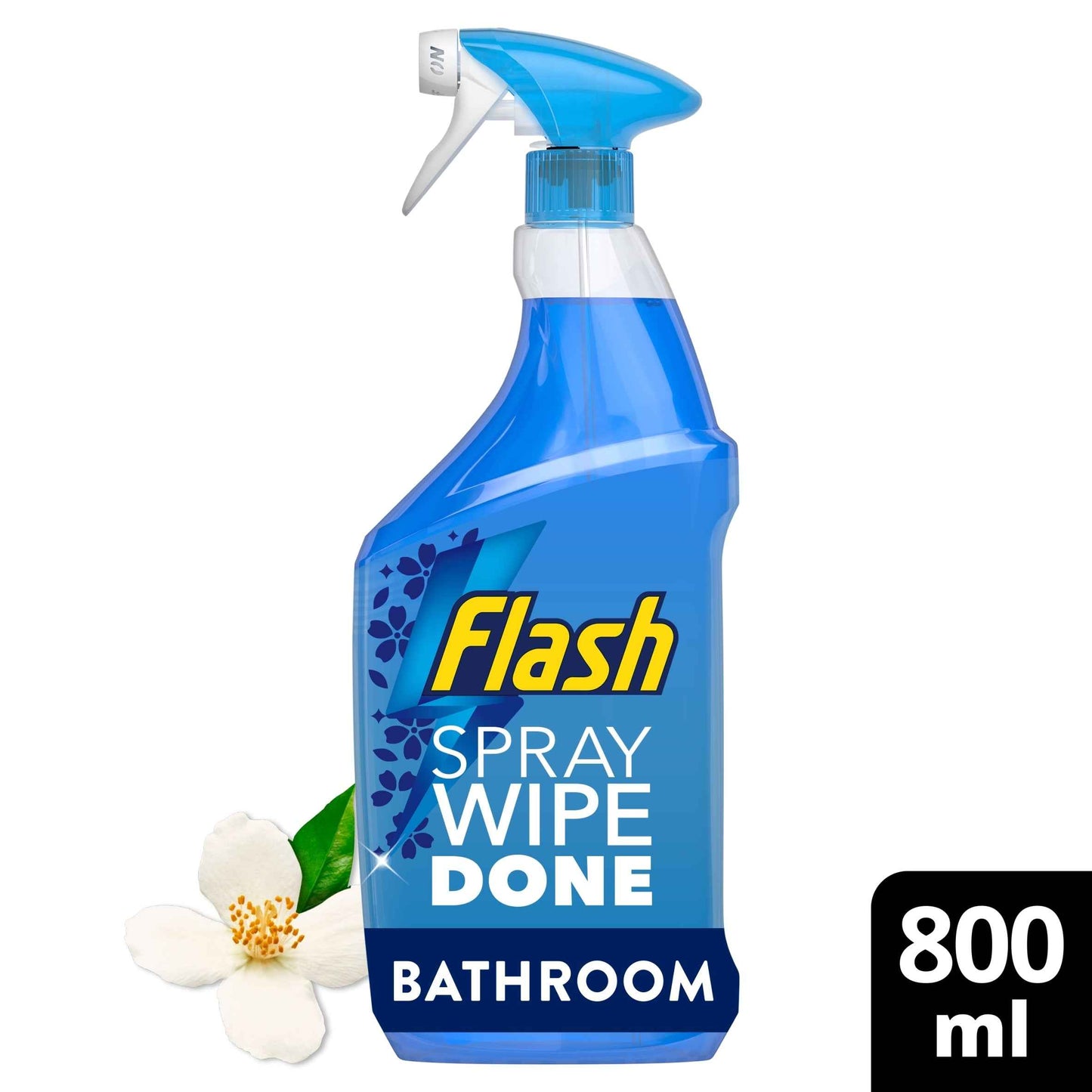 Flash Spray Wipe Done Bathroom White Blossom 800ml