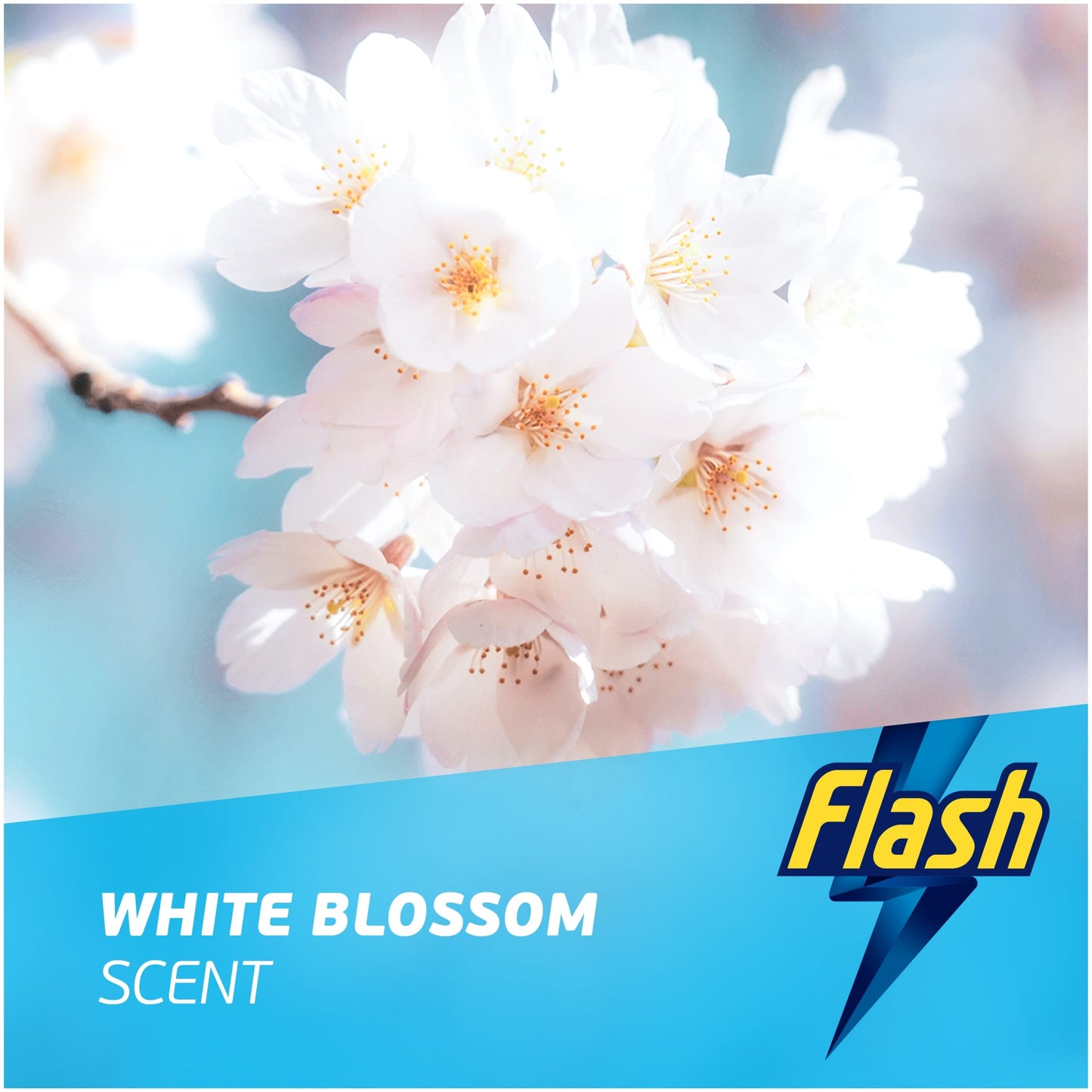Flash Spray Wipe Done Bathroom White Blossom 800ml — image 3