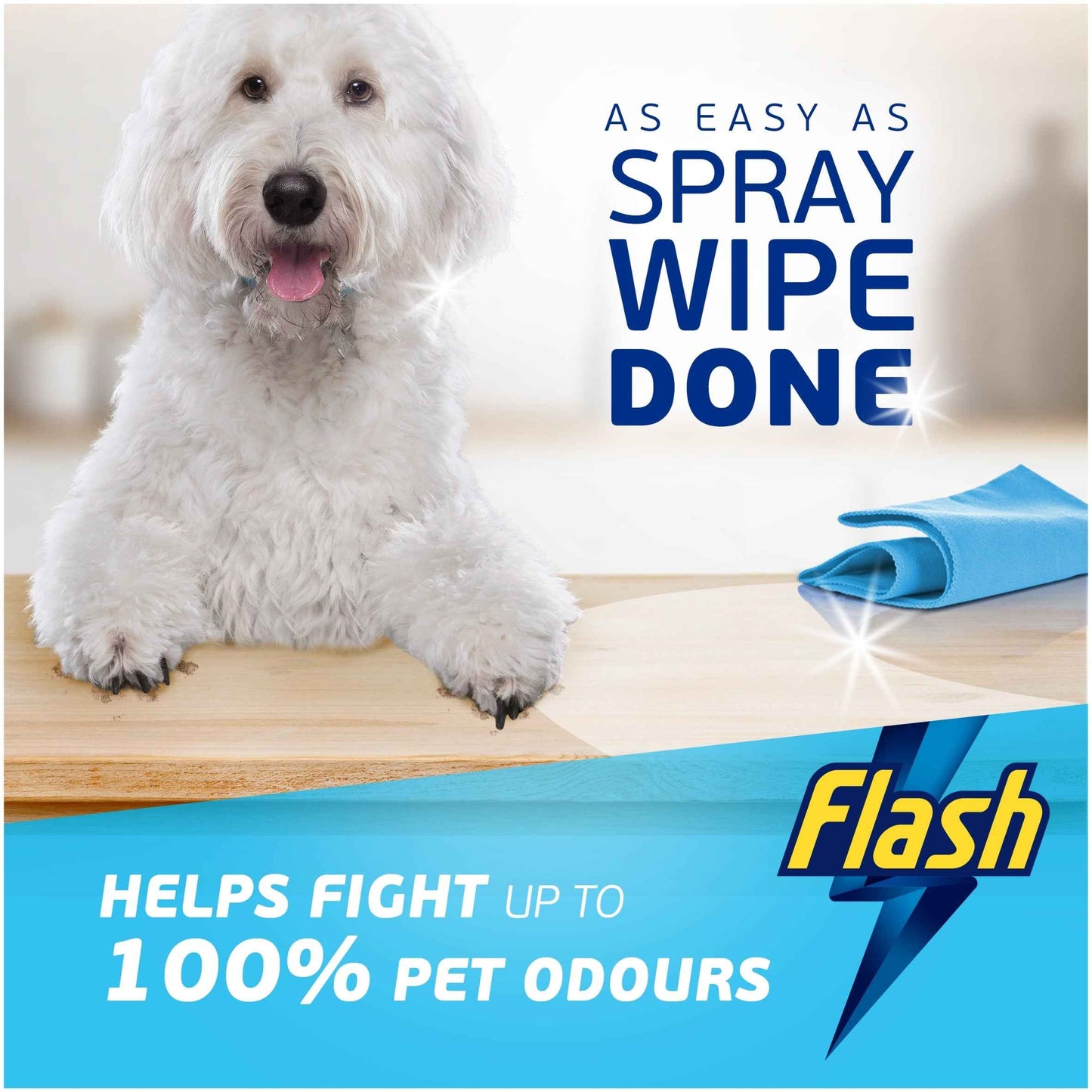 Flash Spray Wipe Done Multi-pawpose 800ml