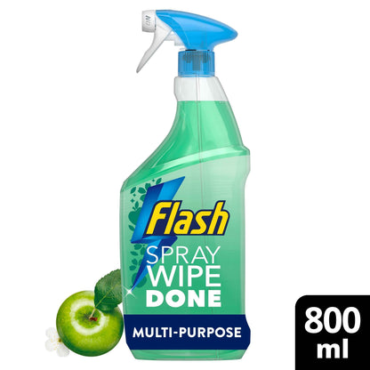 Flash Spray Wipe Done Multi-purpose Apple Blossom 800ml