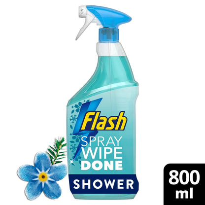 Flash Spray Wipe Done Shower 800ml