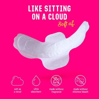 Flo Bamboo Day Period Pads with Wings 16 Pads — image 3