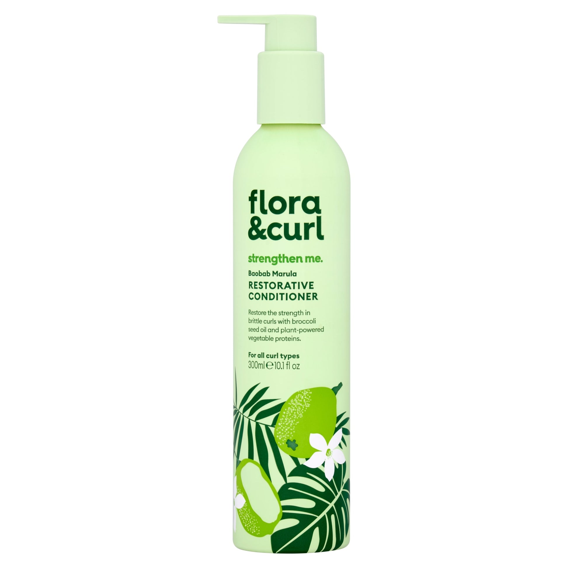 Flora & Curl Baobab Marula Restorative Conditioner 300ml — image 1