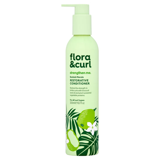 Flora & Curl Baobab Marula Restorative Conditioner 300ml — image 1