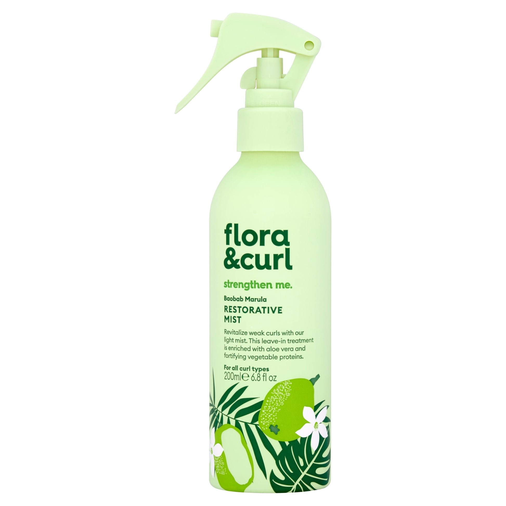 Flora & Curl Baobab Marula Restorative Mist 200ml — image 1