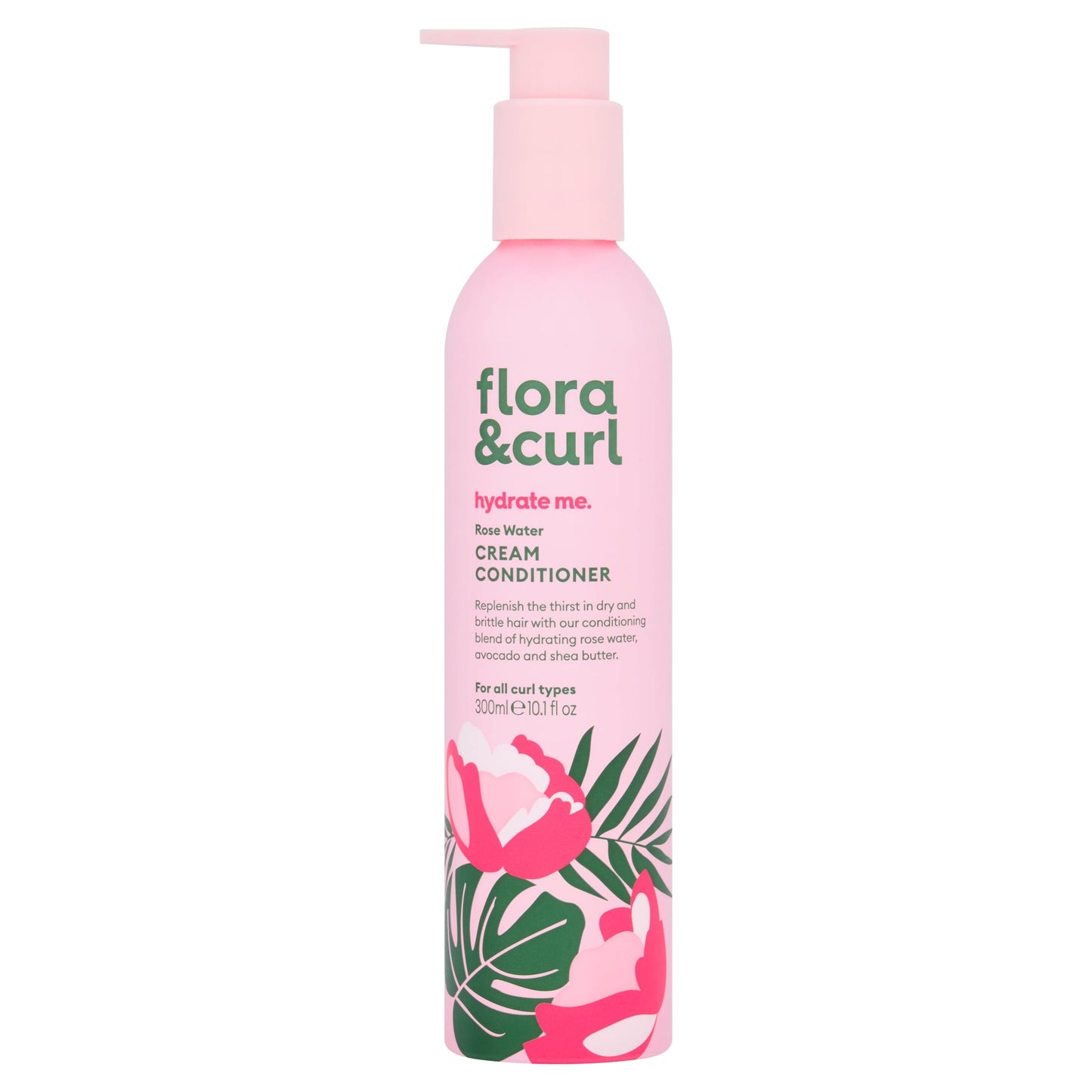 Flora & Curl Rose Water Cream Conditioner 300ml — image 1
