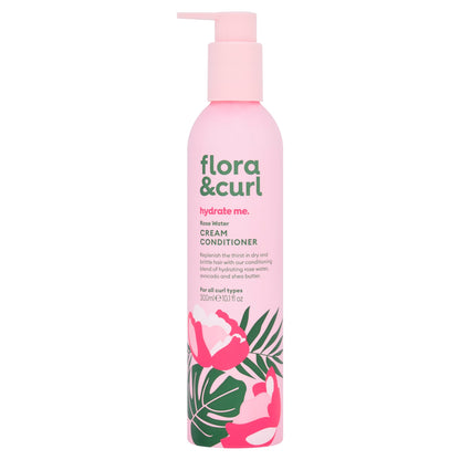 Flora & Curl Rose Water Cream Conditioner 300ml — image 1