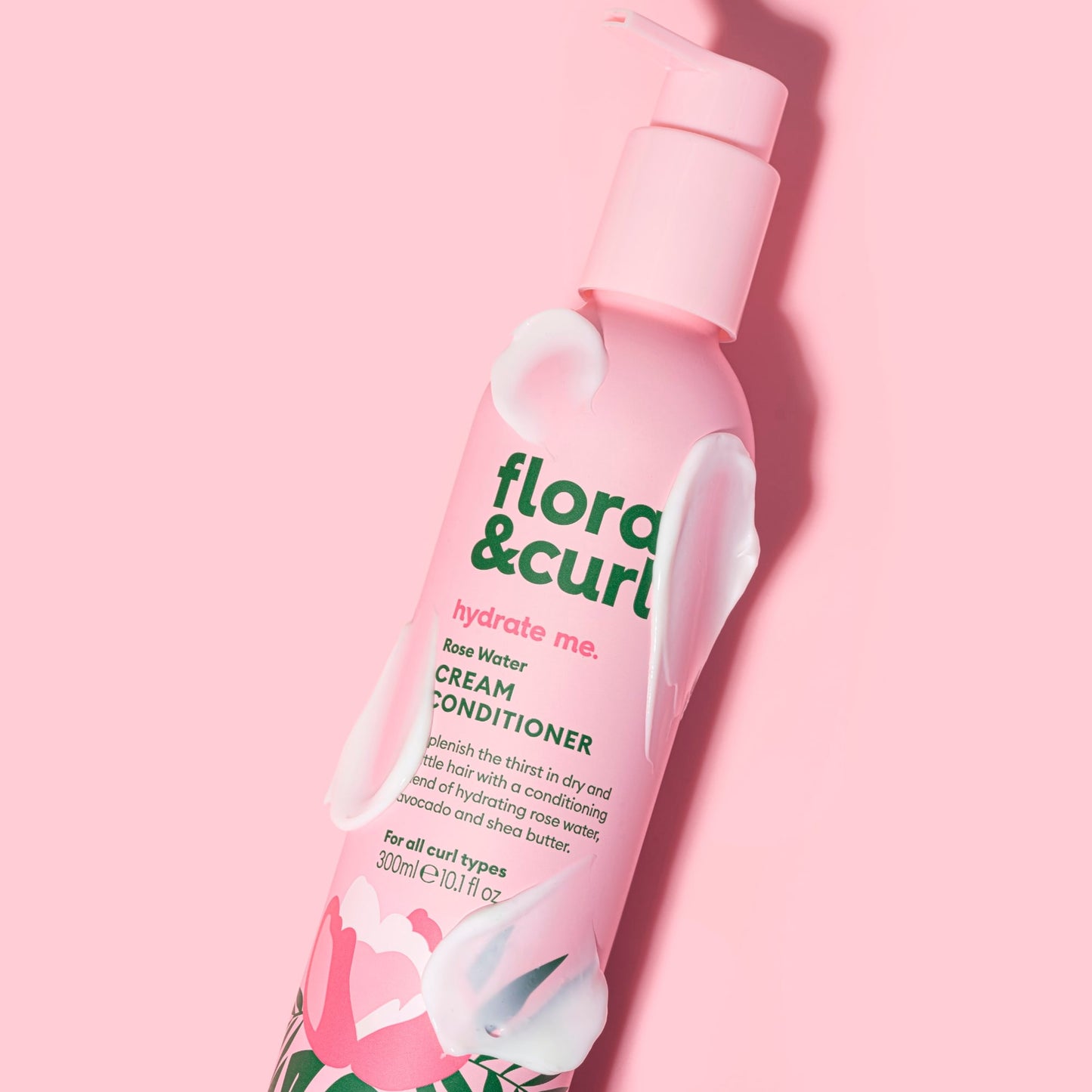 Flora & Curl Rose Water Cream Conditioner 300ml — image 3