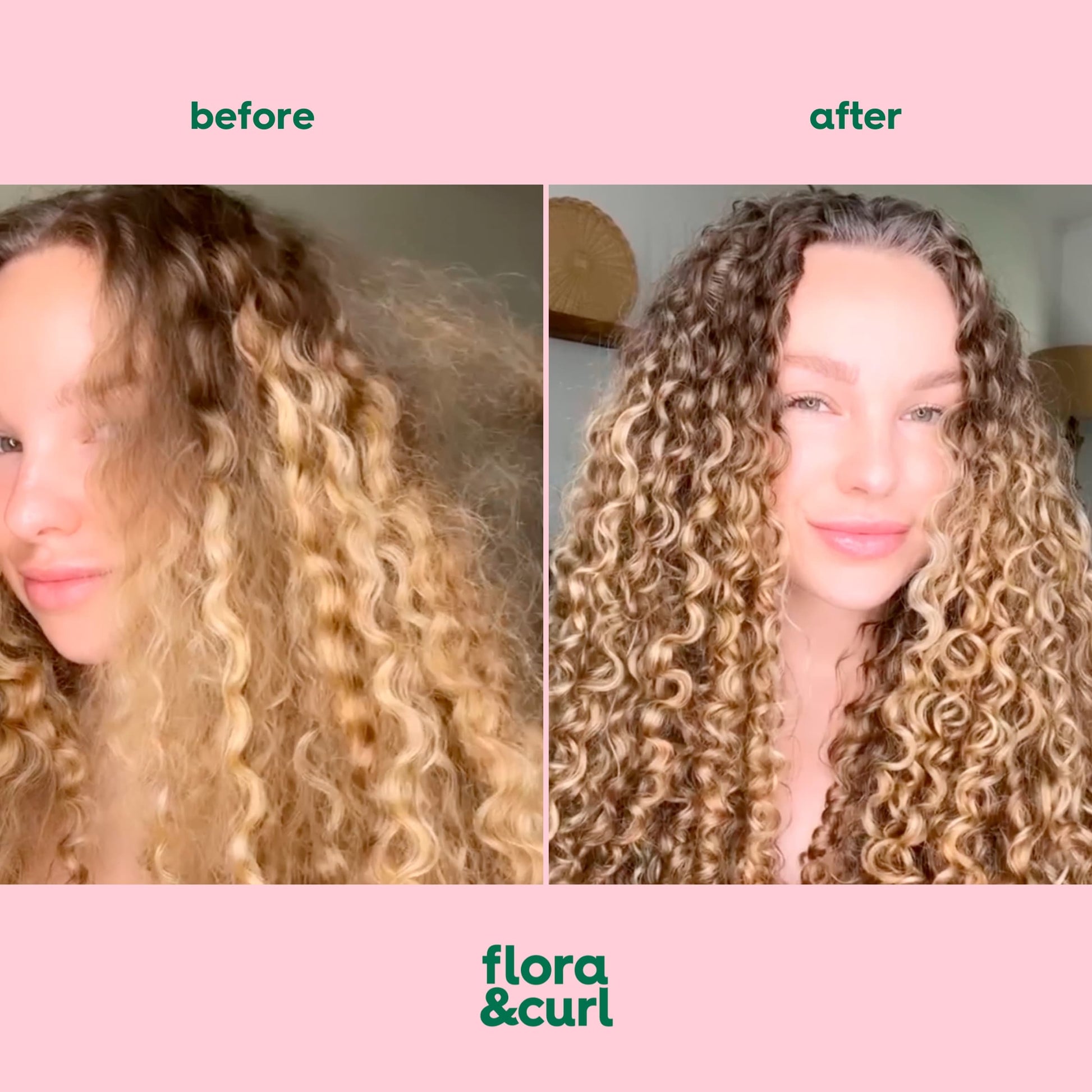 Flora & Curl Rose Water Cream Shampoo 300ml — image 2