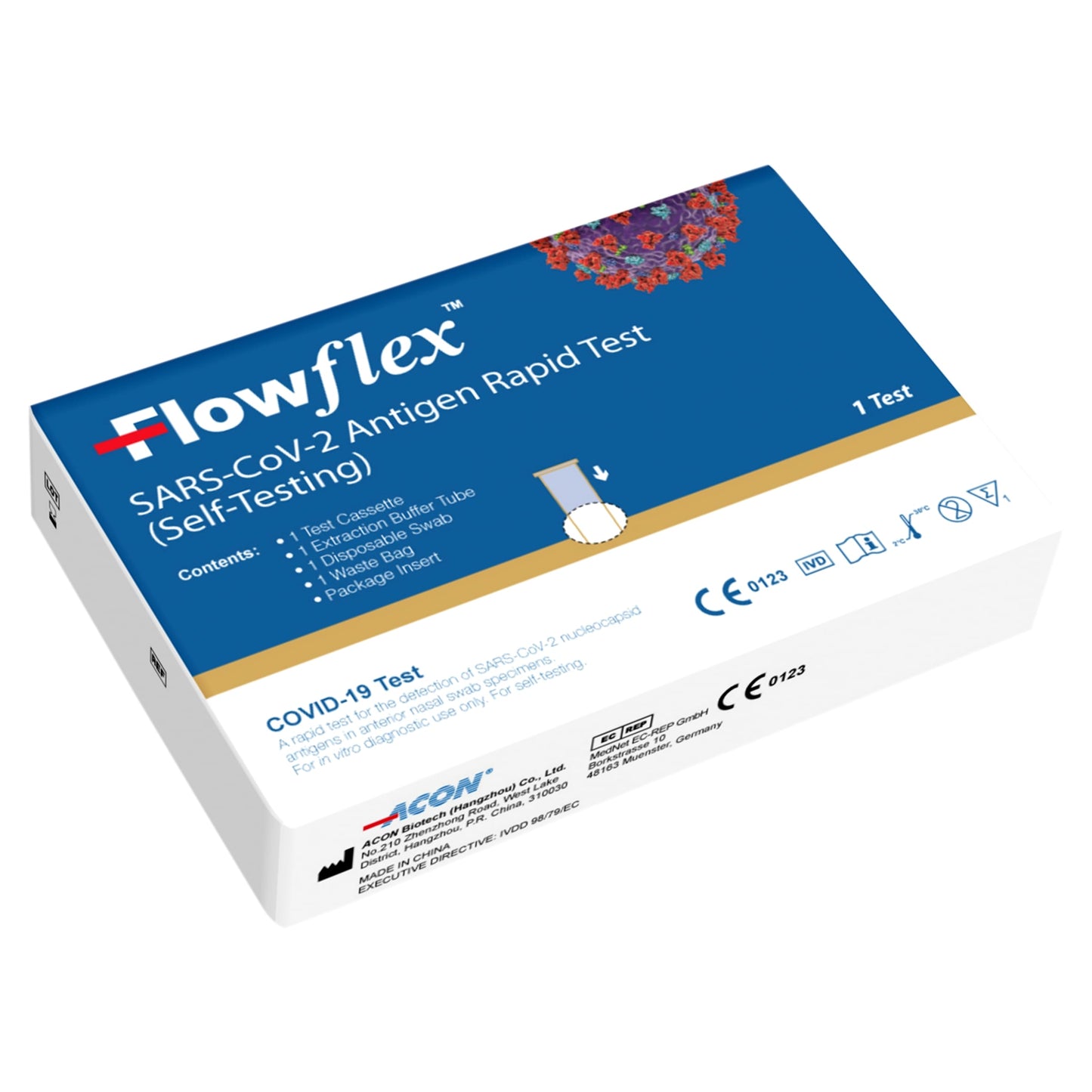 Flowflex Antigen Sars-Cov-2 Rapid Covid-19 Test — image 1