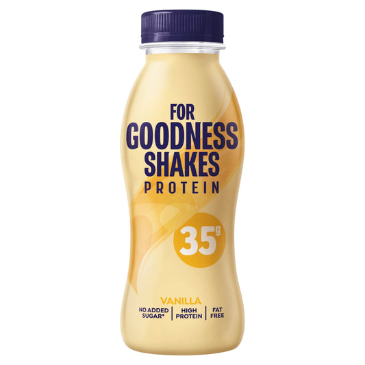For Goodness Shakes Protein Vanilla 330ml — image 1