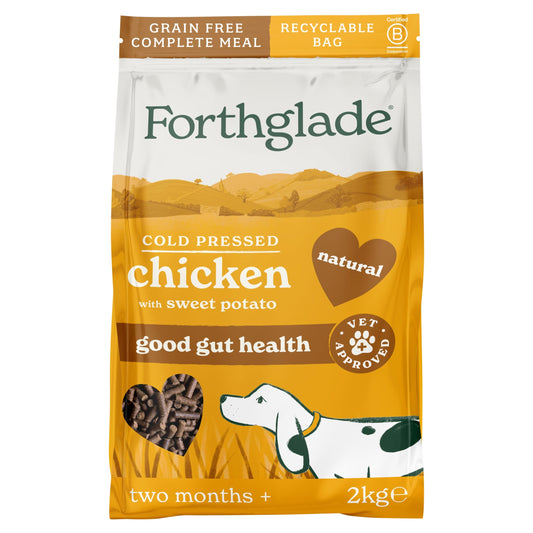 Forthglade Cold Pressed Grain Free Chicken dog Food 2kg — image 1